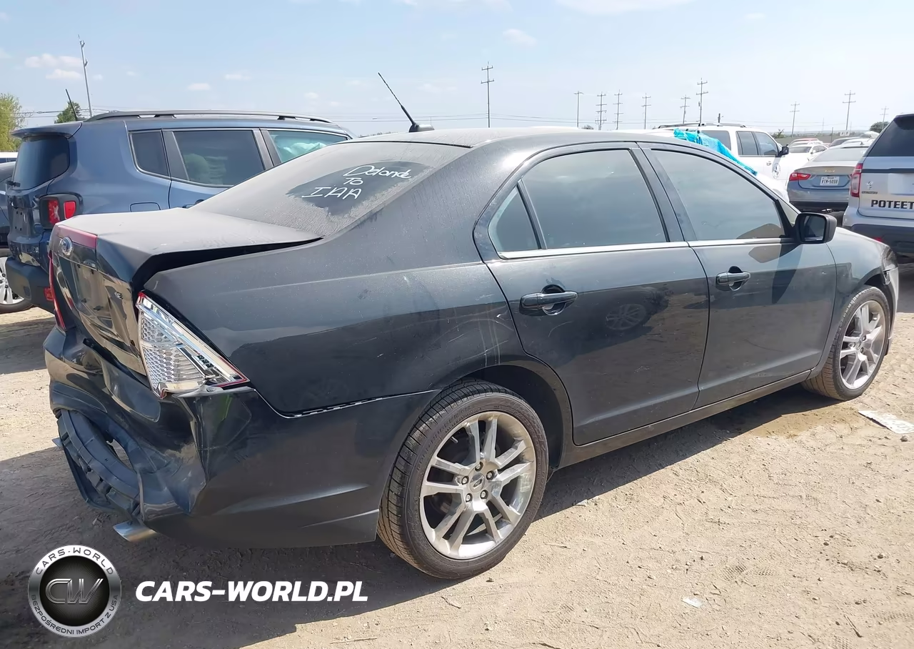 2010 Ford Fusion Se VIN:3FAHP0HG9AR402901 - 4