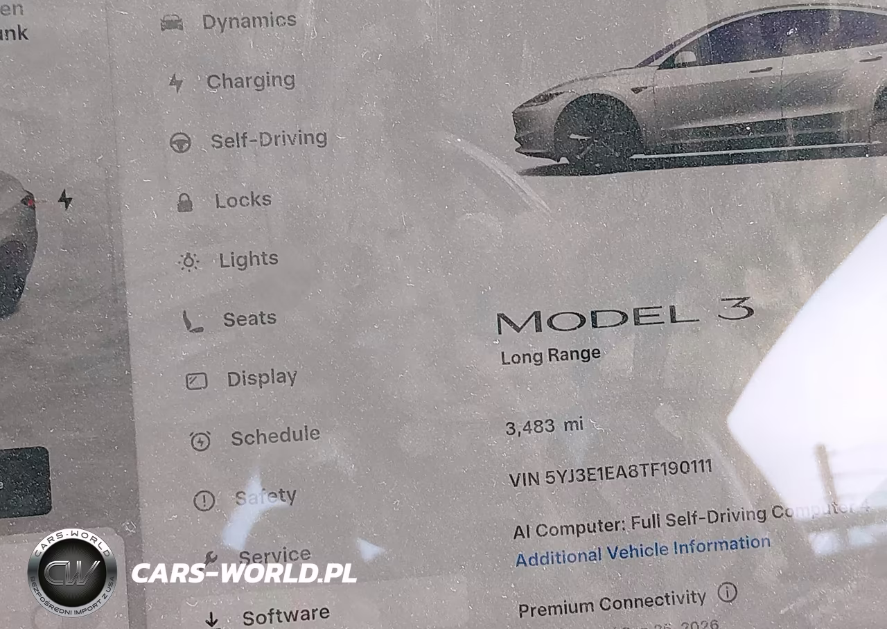2026 Tesla Model 3 Premium Rear-Wheel Drive-Rear-Wheel Drive VIN:5YJ3E1EA8TF190111 - 13