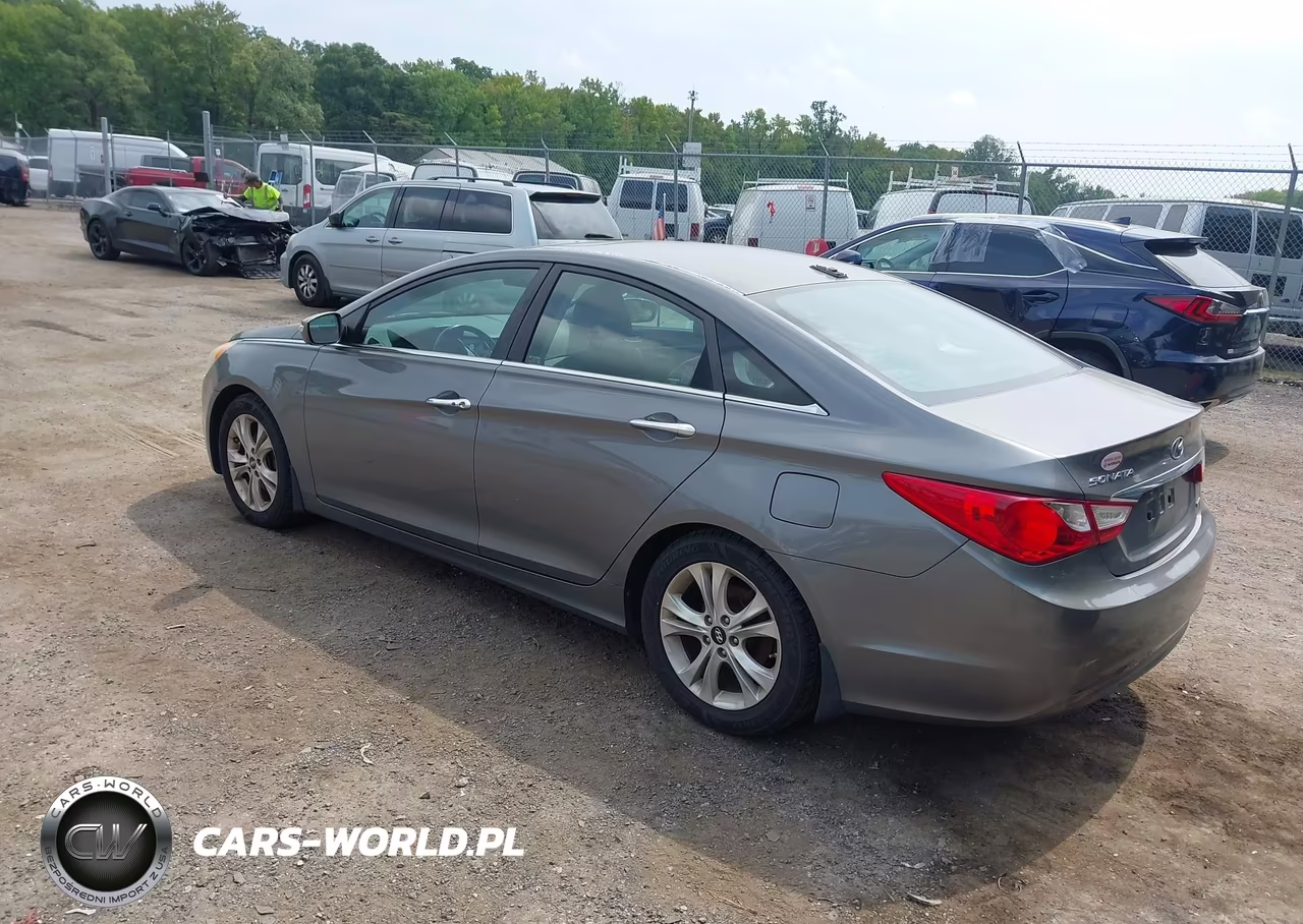 2013 Hyundai Sonata Limited VIN:5NPEC4AC5DH666230 - 3
