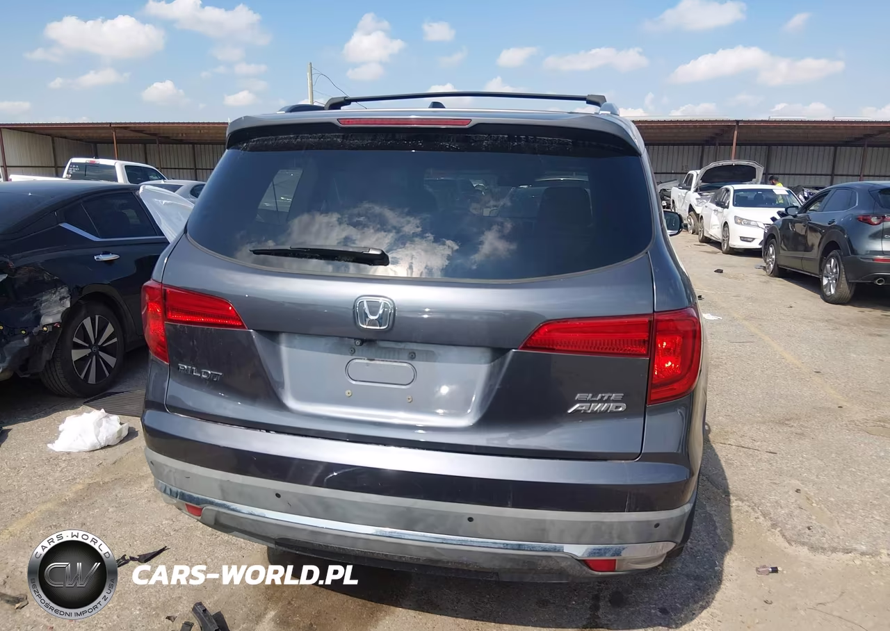 2017 Honda Pilot Elite VIN:5FNYF6H07HB065501 - 17