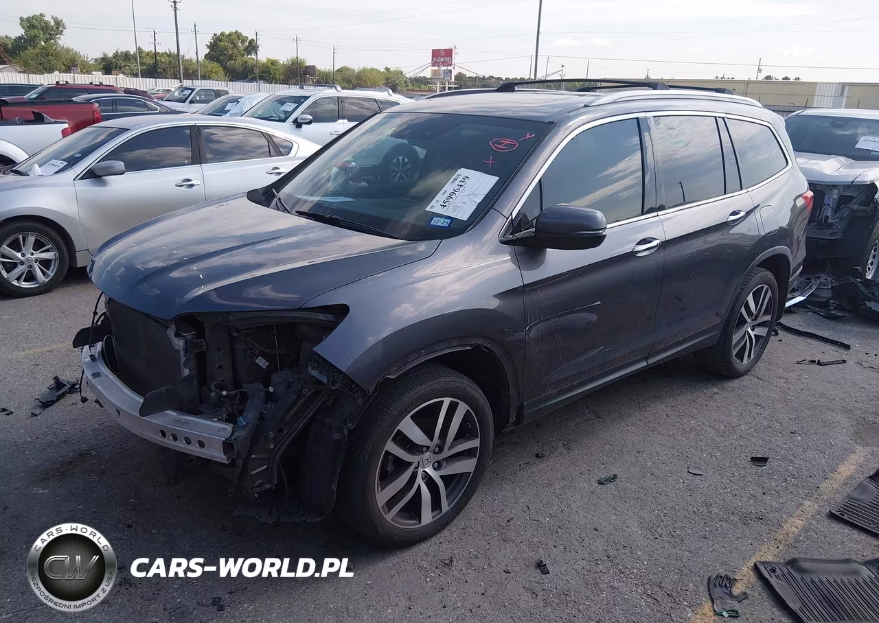 2017 Honda Pilot Elite VIN:5FNYF6H07HB065501 - 2