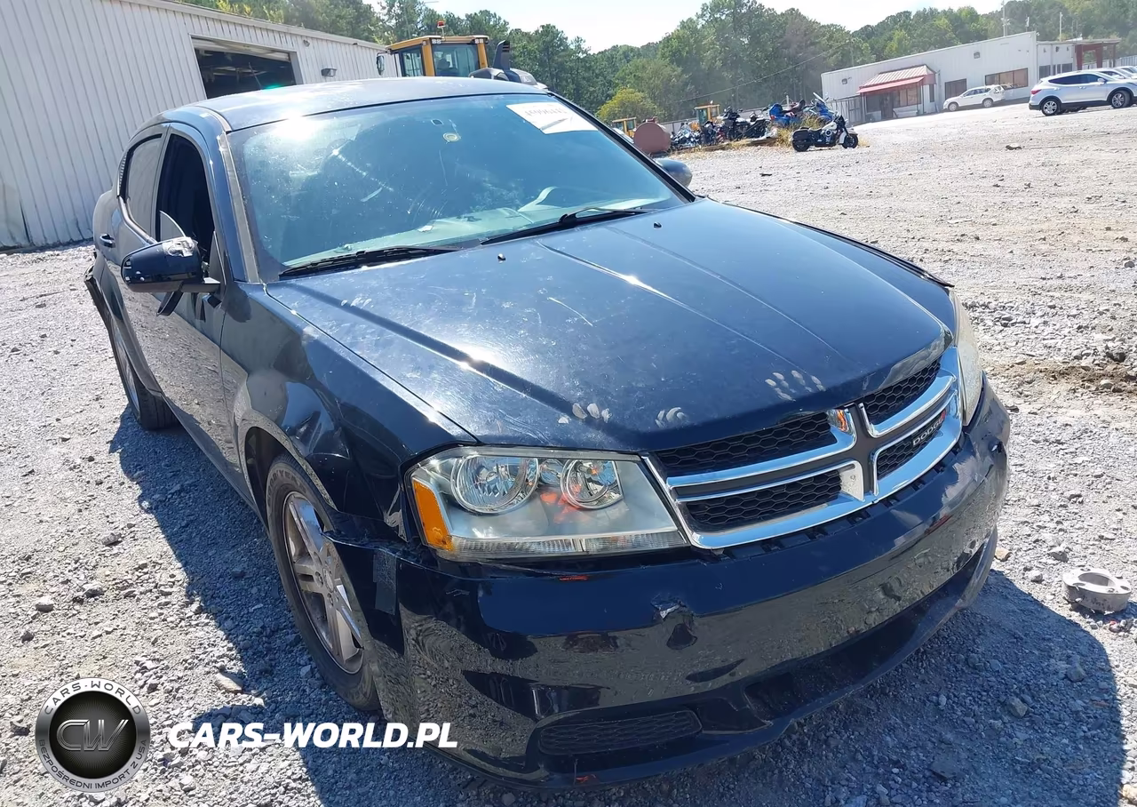 2012 Dodge Avenger Sxt VIN:1C3CDZCB5CN207403 - 1