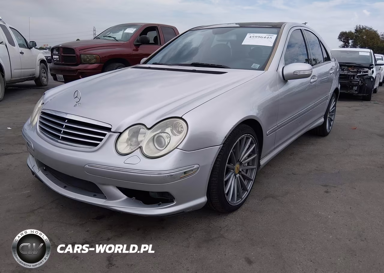 2005 Mercedes-Benz C-Class 5.5L Amg VIN:WDBRF76J45F580242 - 2
