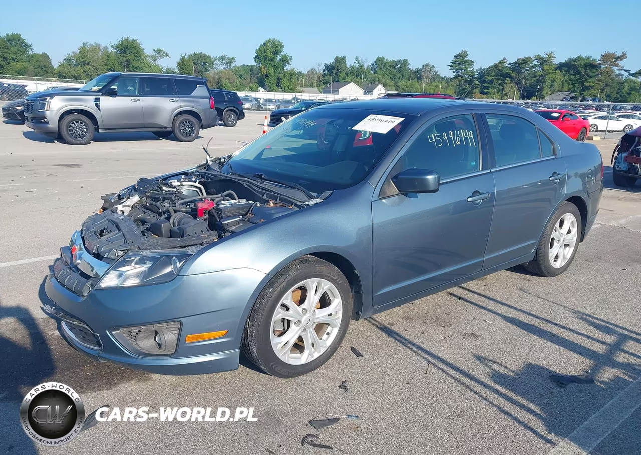 2012 Ford Fusion Se VIN:3FAHP0HA0CR262977 - 2