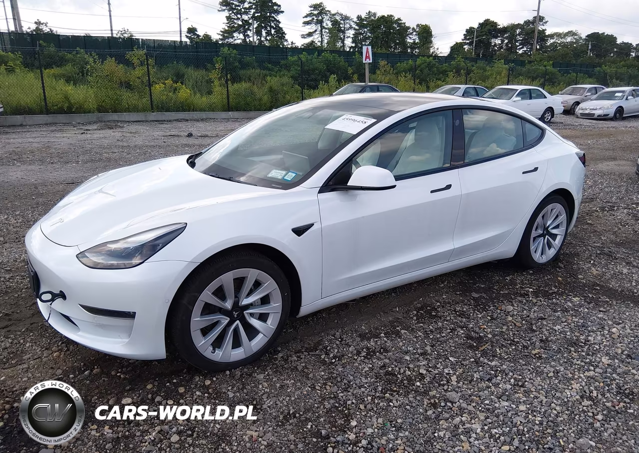 2022 Tesla Model 3 Long Range Dual Motor All-Wheel Drive VIN:5YJ3E1EB3NF247911 - 2