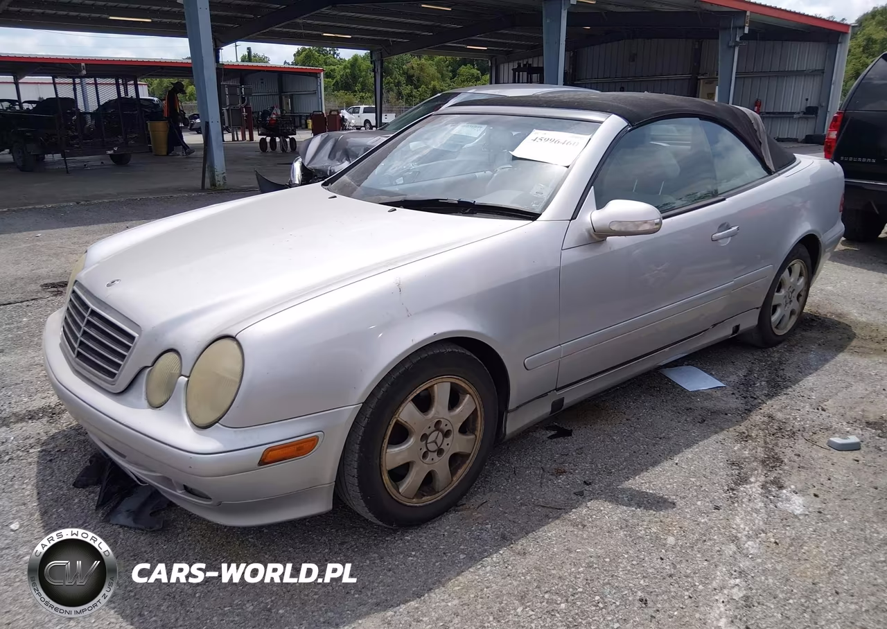 2002 Mercedes-Benz Clk 320 VIN:WDBLK65G22T123573 - 2
