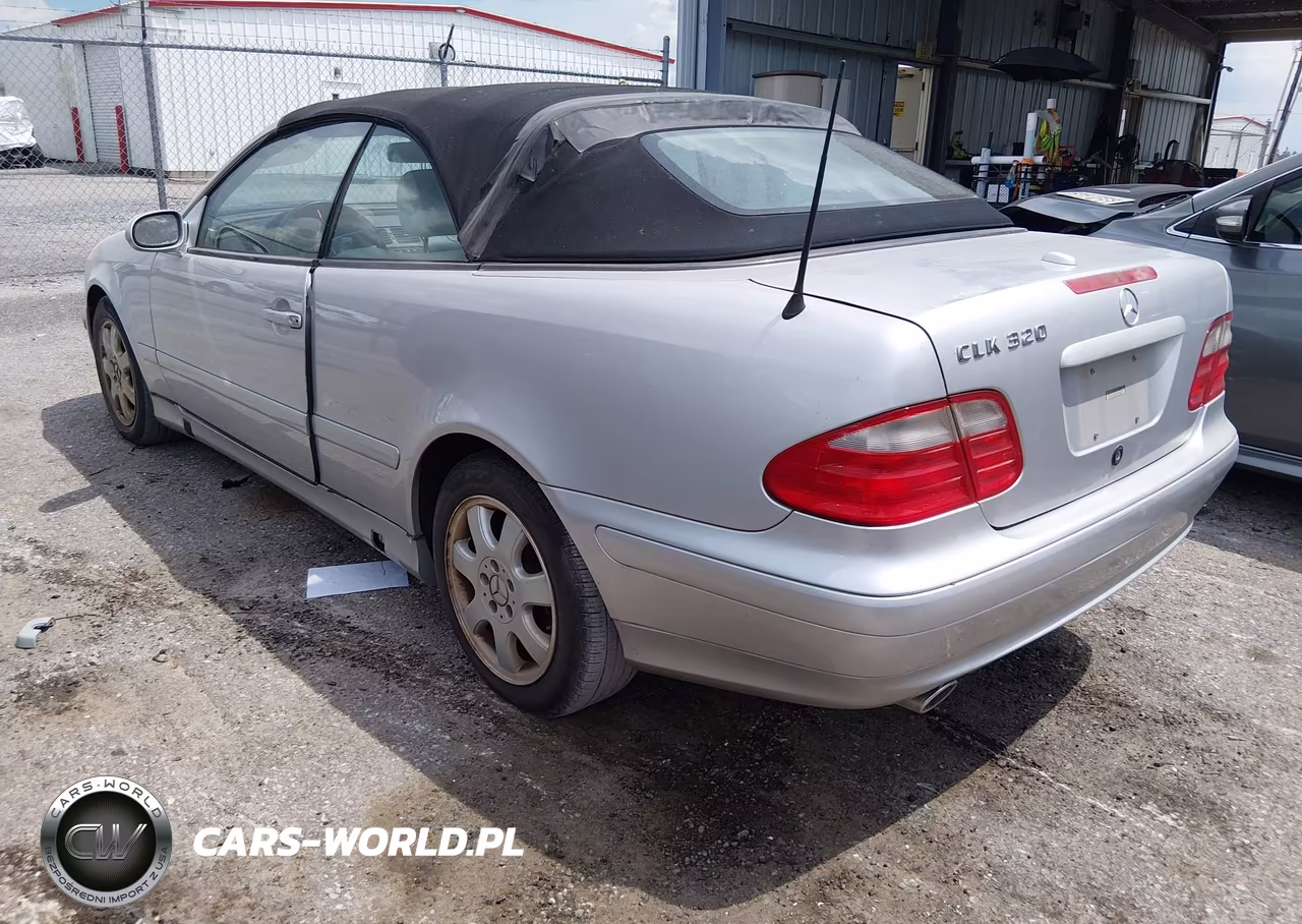 2002 Mercedes-Benz Clk 320 VIN:WDBLK65G22T123573 - 3