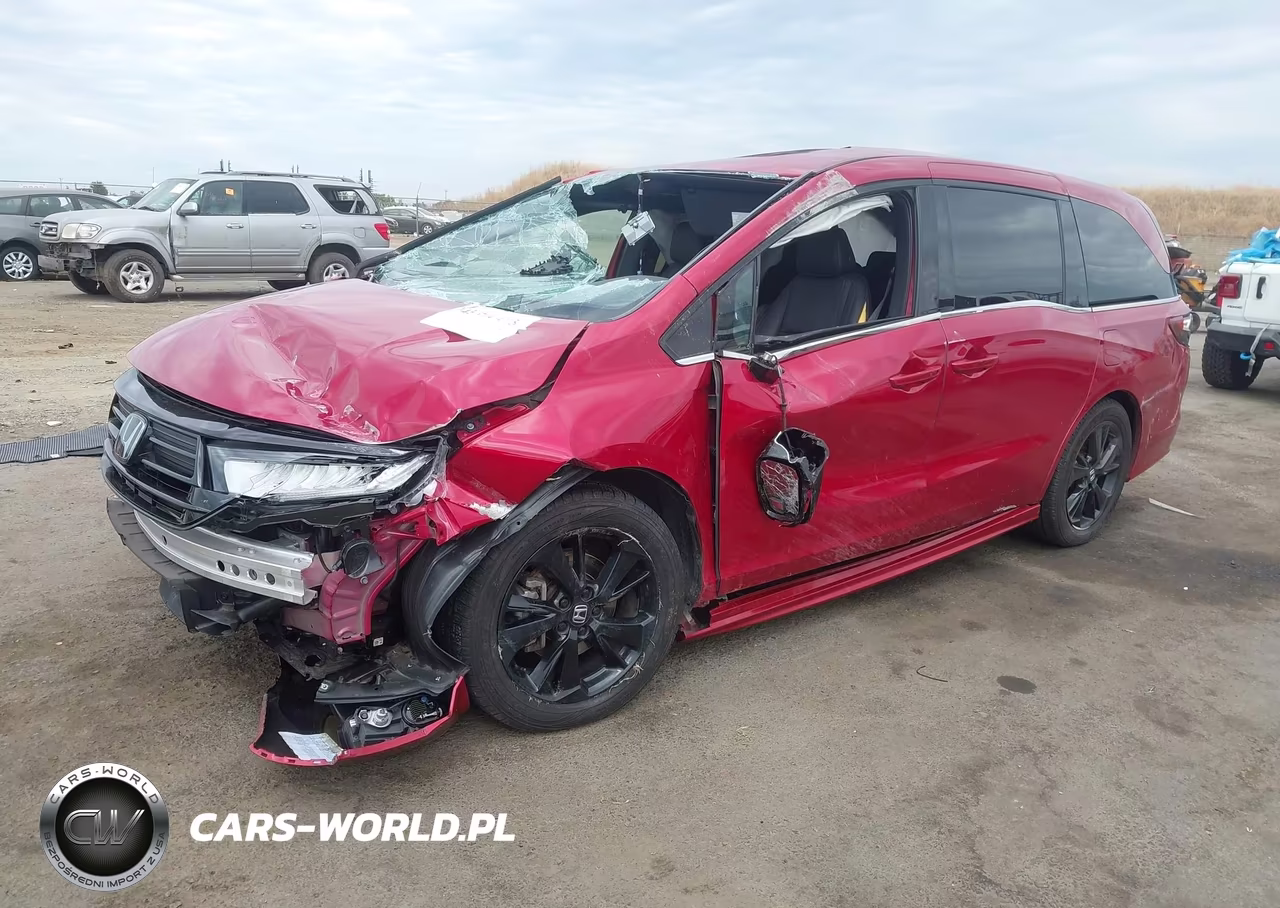 2024 Honda Odyssey Sport VIN:5FNRL6H7XRB070669 - 2