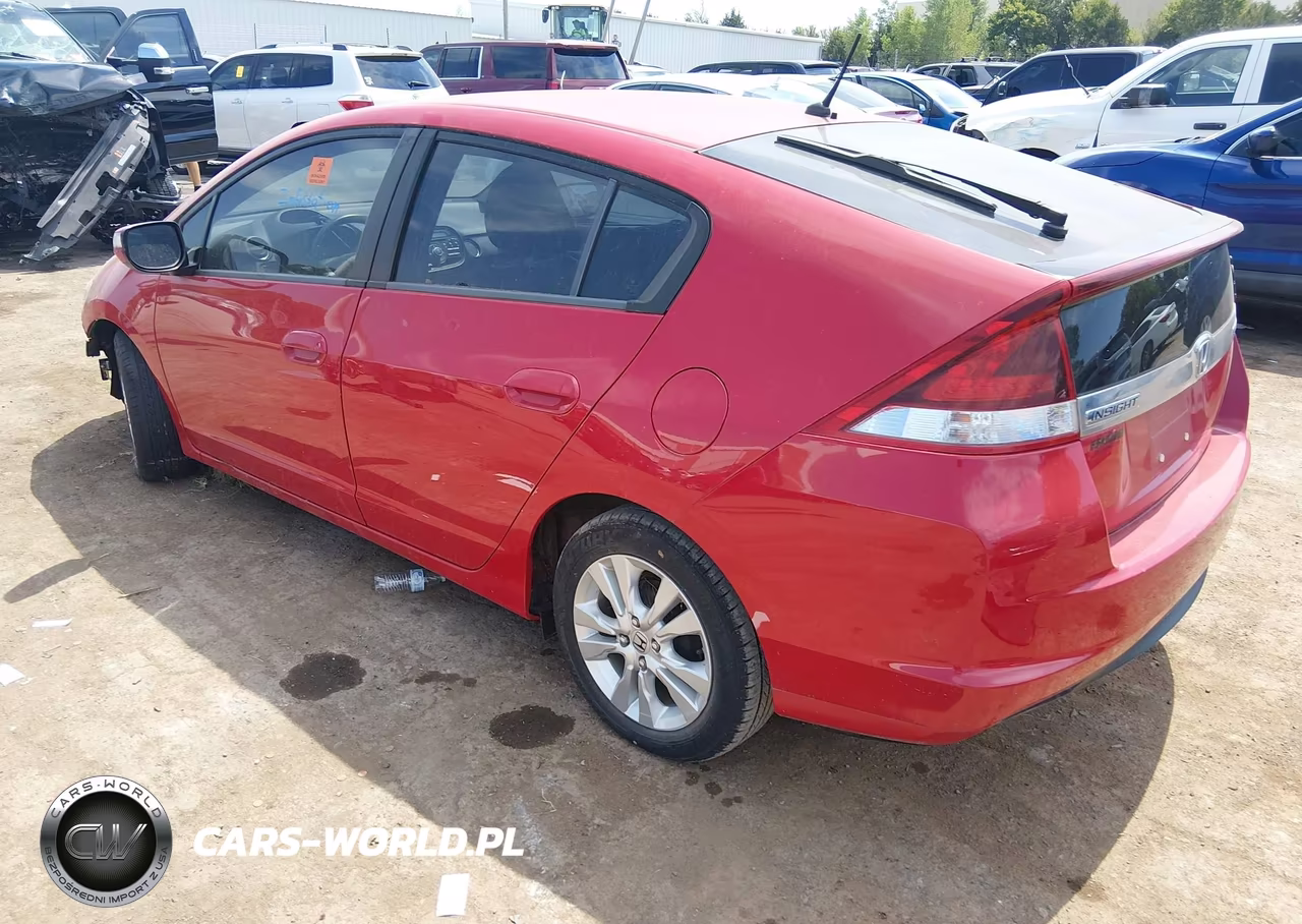 2012 Honda Insight Ex VIN:JHMZE2H77CS004849 - 3