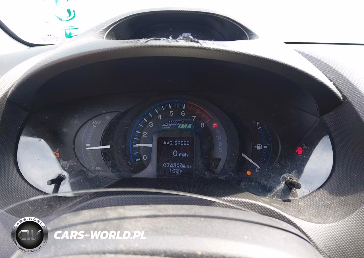 2012 Honda Insight Ex VIN:JHMZE2H77CS004849 - 7