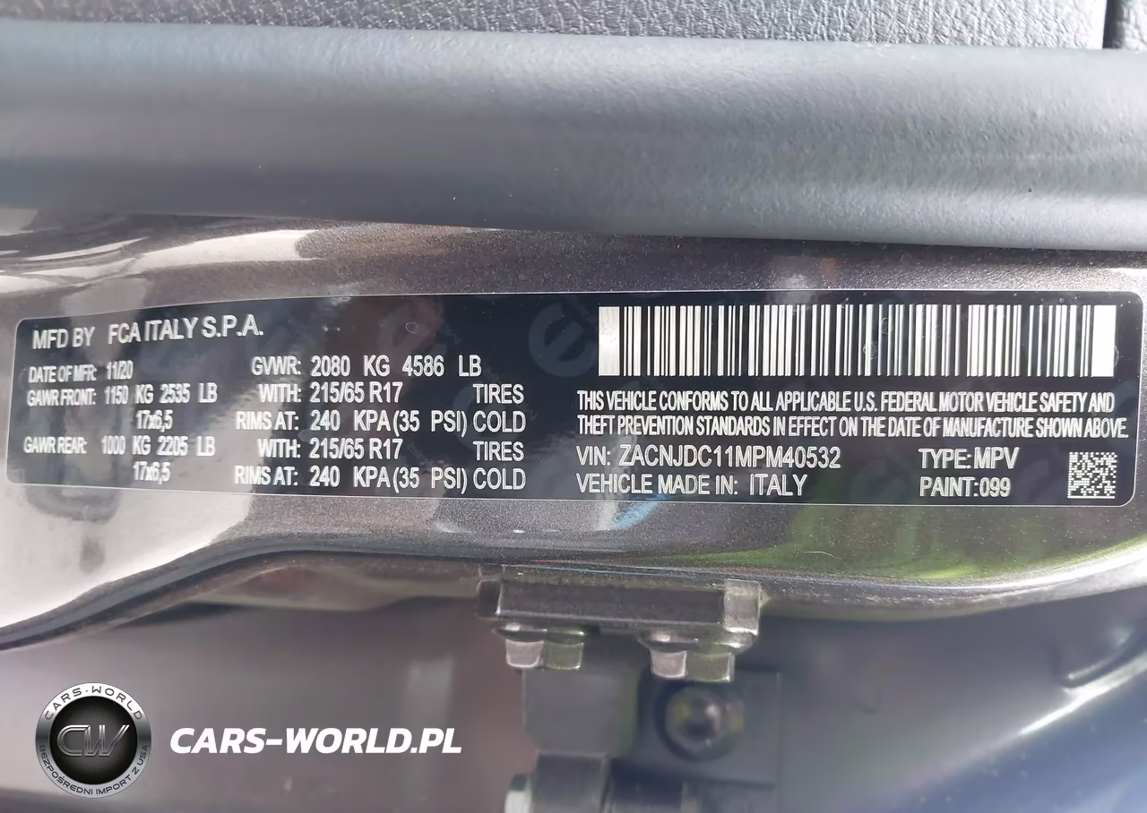 2021 Jeep Renegade Trailhawk 4X4 VIN:ZACNJDC11MPM40532 - 9