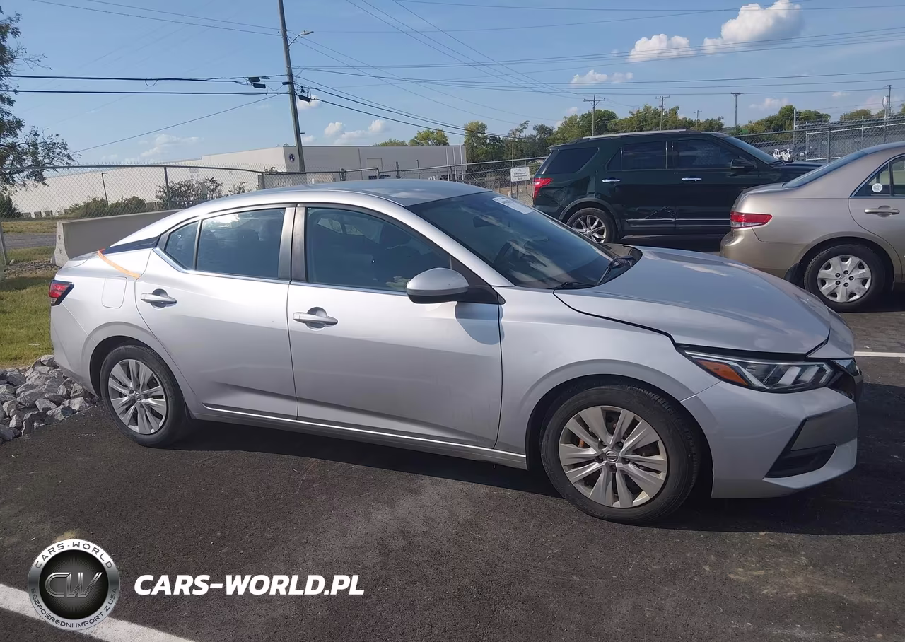 2021 Nissan Sentra S Xtronic Cvt VIN:3N1AB8BV4MY270806 - 13