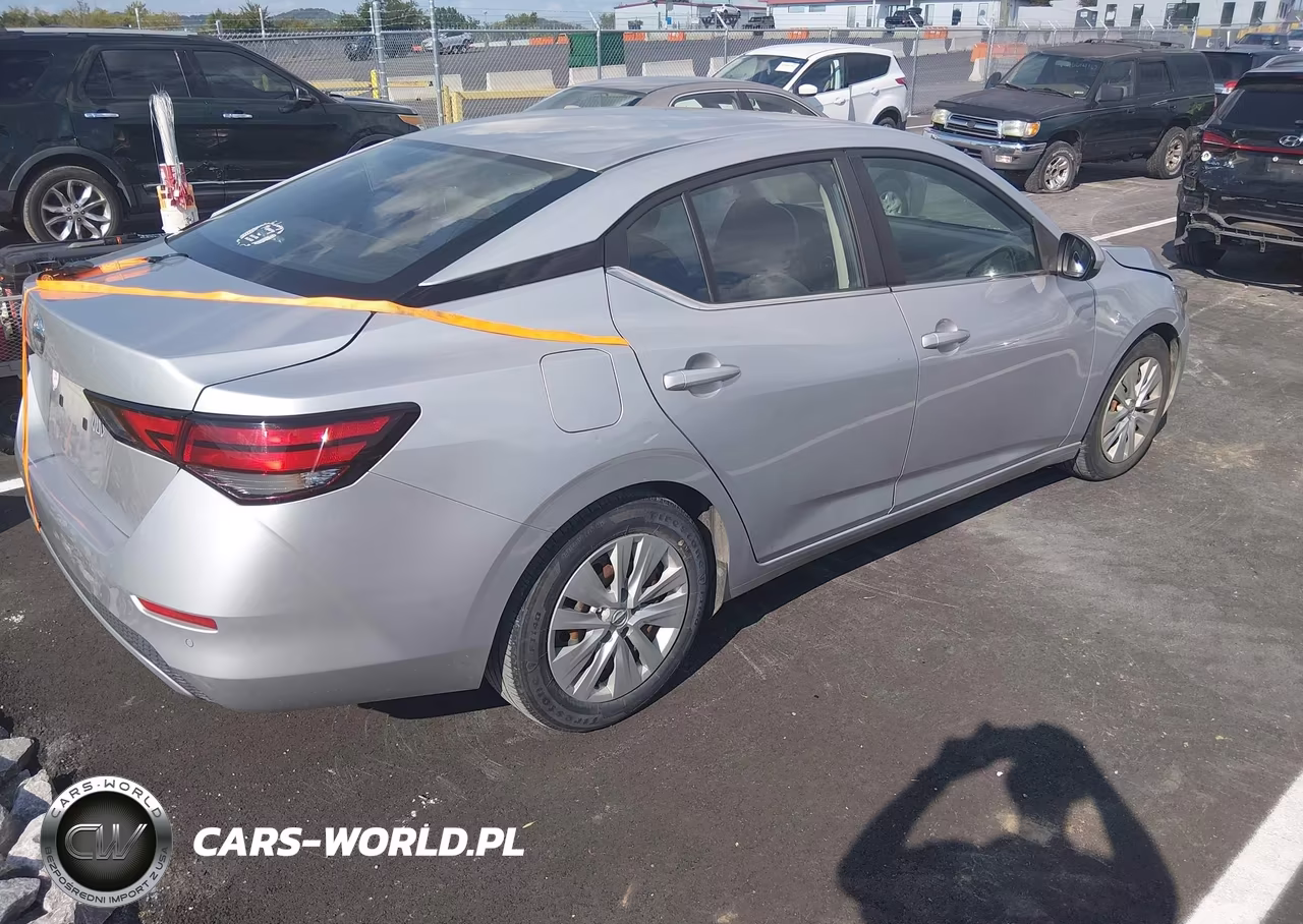 2021 Nissan Sentra S Xtronic Cvt VIN:3N1AB8BV4MY270806 - 4