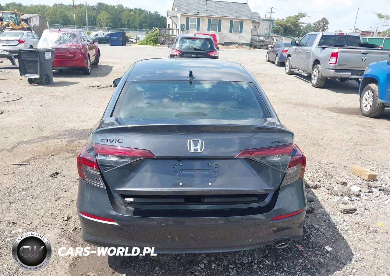 2026 Honda Civic Sport VIN:2HGFE2F55TH573343 - 16