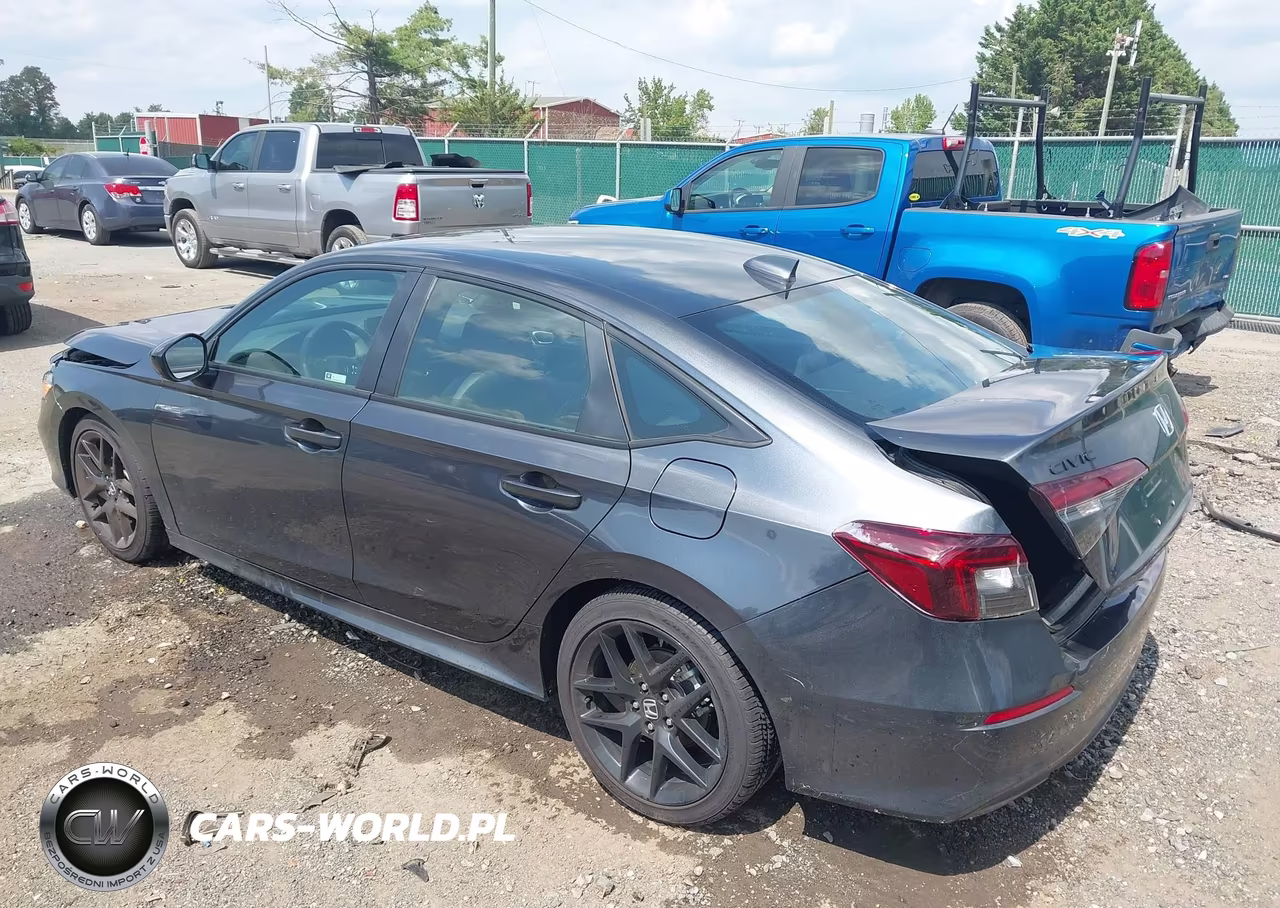 2026 Honda Civic Sport VIN:2HGFE2F55TH573343 - 3