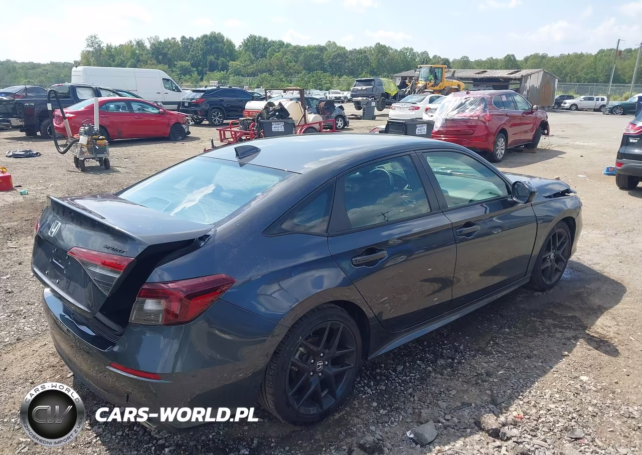 2026 Honda Civic Sport VIN:2HGFE2F55TH573343 - 4