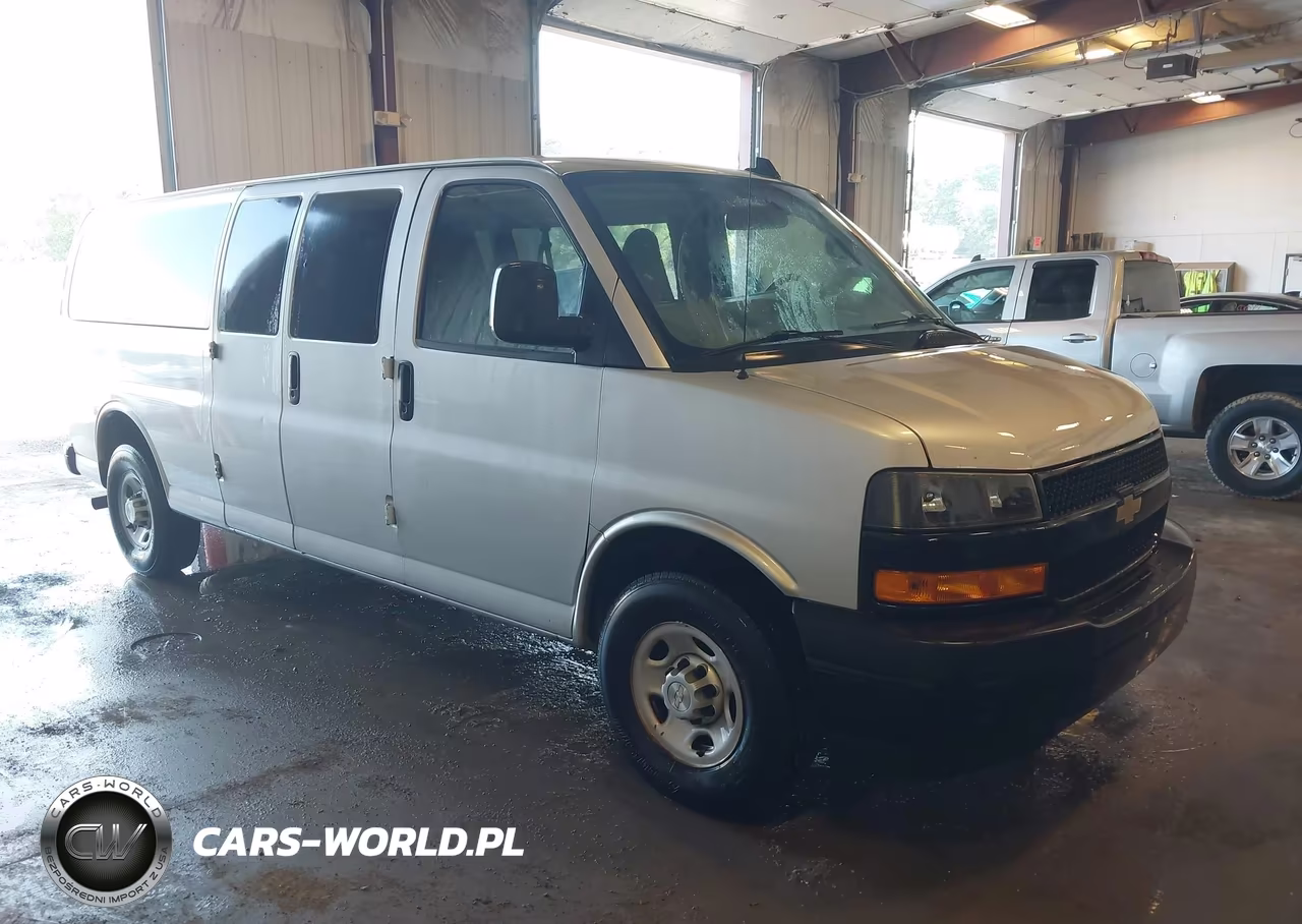 2020 Chevrolet Express Passenger Rwd 3500 Extended Wheelbase Ls VIN:1GAZGNFG4L1266908 - 1