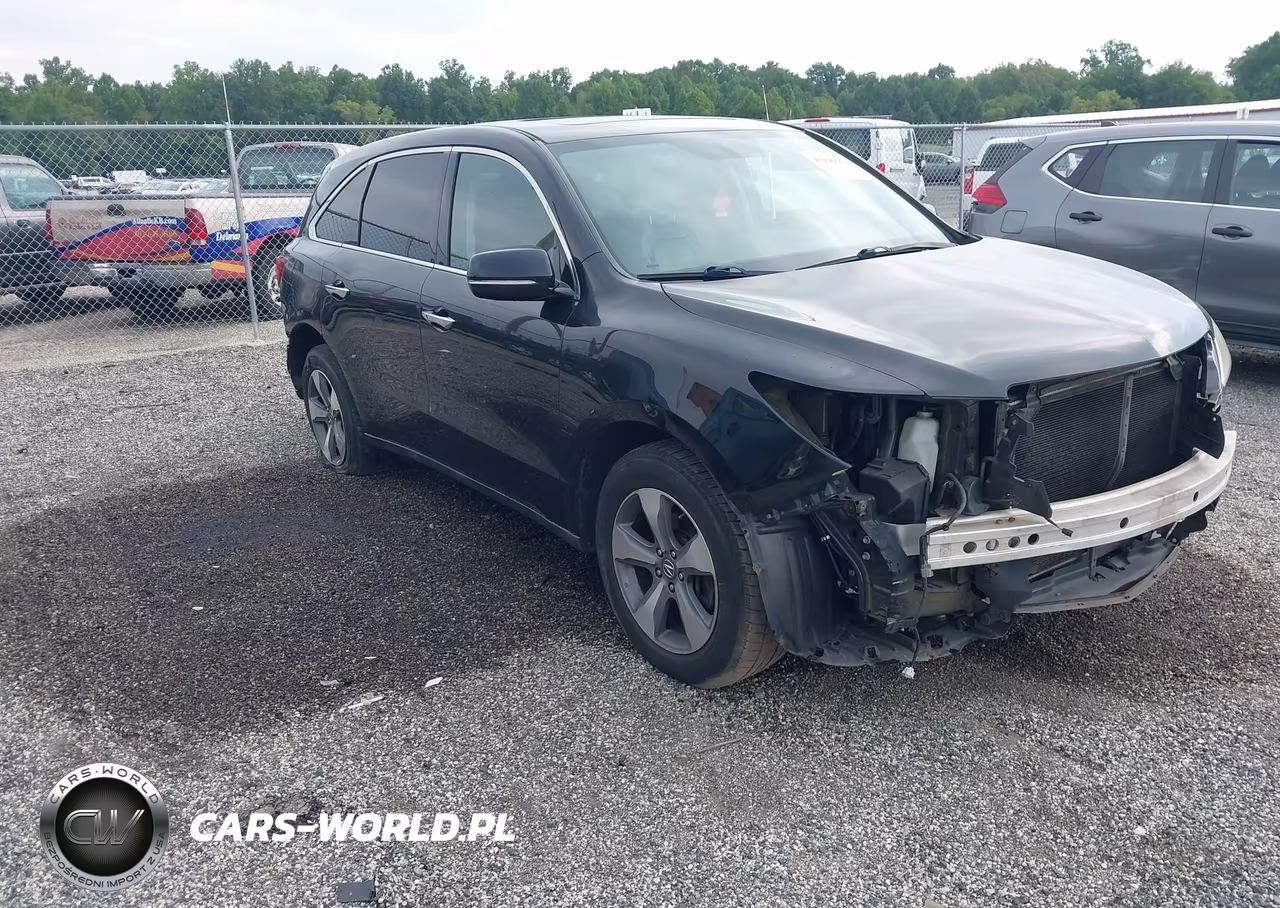 2016 Acura Mdx Acurawatch Plus Package