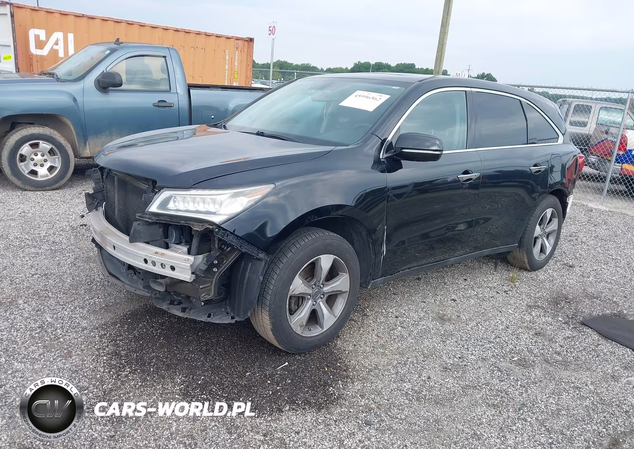 2016 Acura Mdx Acurawatch Plus Package VIN:5FRYD4H26GB039691 - 2