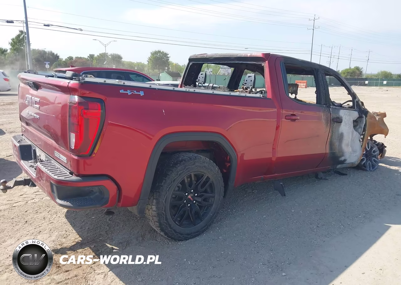 2024 GMC Sierra 1500 4Wd Standard Box Elevation VIN:3GTPUCEK4RG132413 - 4