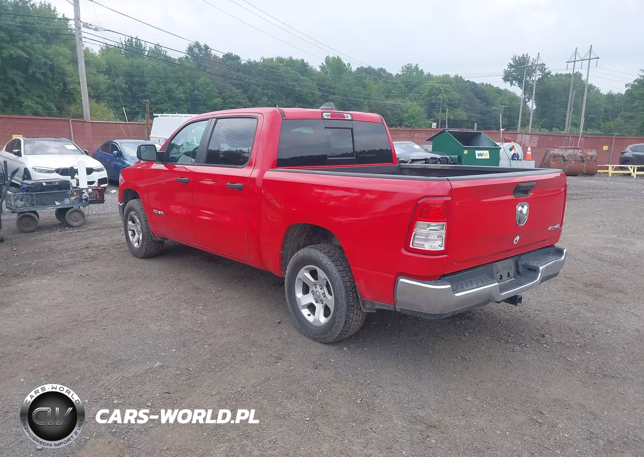 2019 Ram 1500 Tradesman 4X4 5'7 Box VIN:1C6SRFGT7KN814614 - 3
