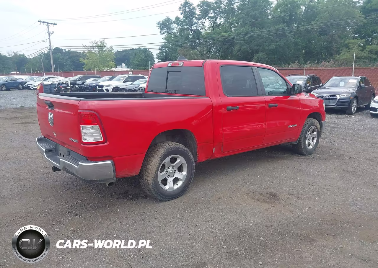2019 Ram 1500 Tradesman 4X4 5'7 Box VIN:1C6SRFGT7KN814614 - 4