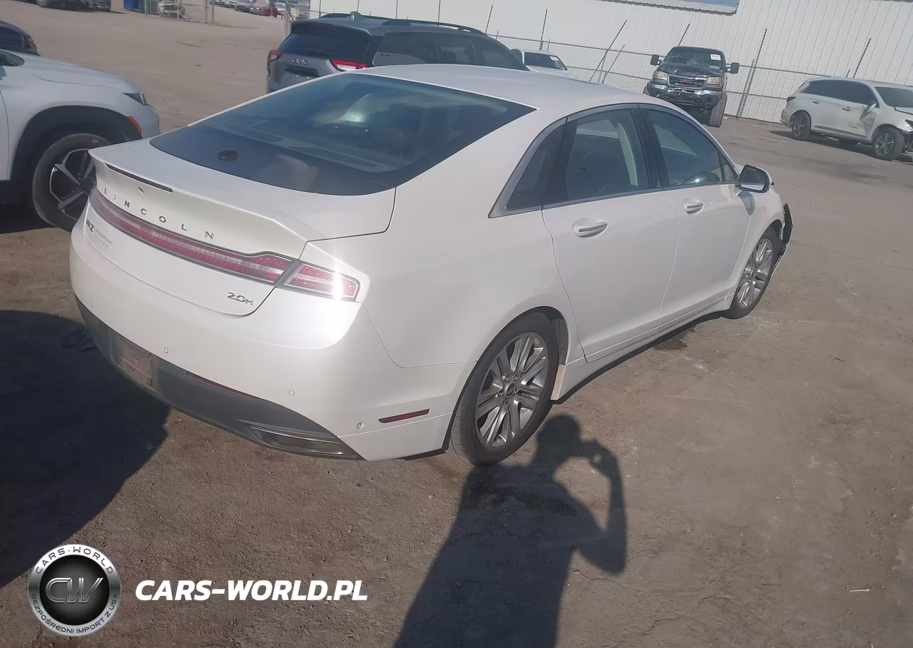 2014 Lincoln Mkz Hybrid VIN:3LN6L2LU4ER820709 - 4