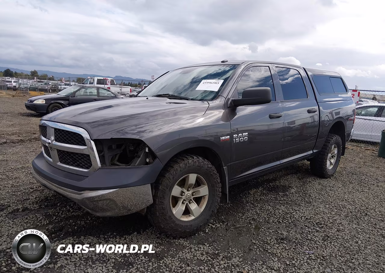 2018 Ram 1500 Tradesman 4X4 5'7 Box VIN:3C6RR7KT7JG130438 - 2