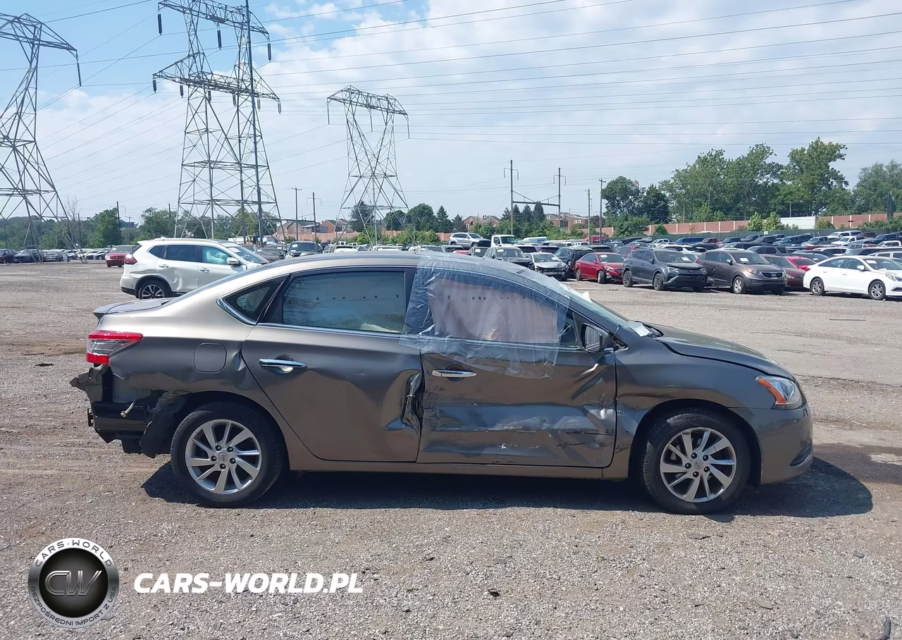2015 Nissan Sentra Sv VIN:3N1AB7AP3FY313726 - 12