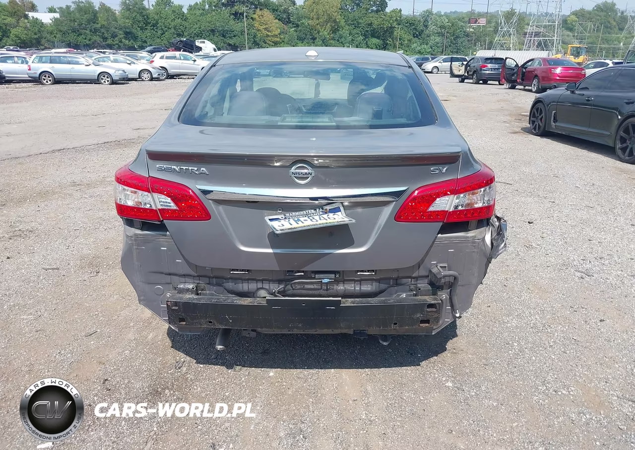 2015 Nissan Sentra Sv VIN:3N1AB7AP3FY313726 - 15