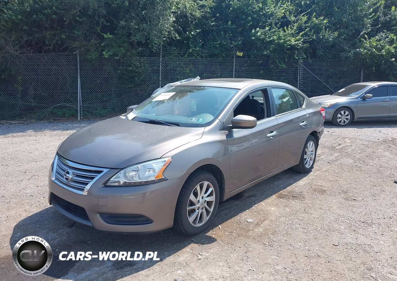 2015 Nissan Sentra Sv VIN:3N1AB7AP3FY313726 - 2