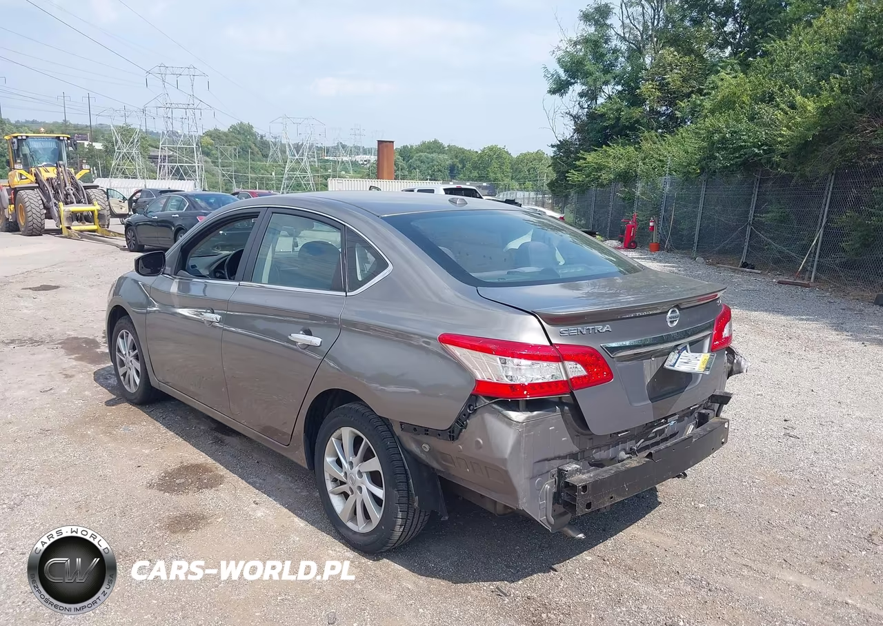 2015 Nissan Sentra Sv VIN:3N1AB7AP3FY313726 - 3