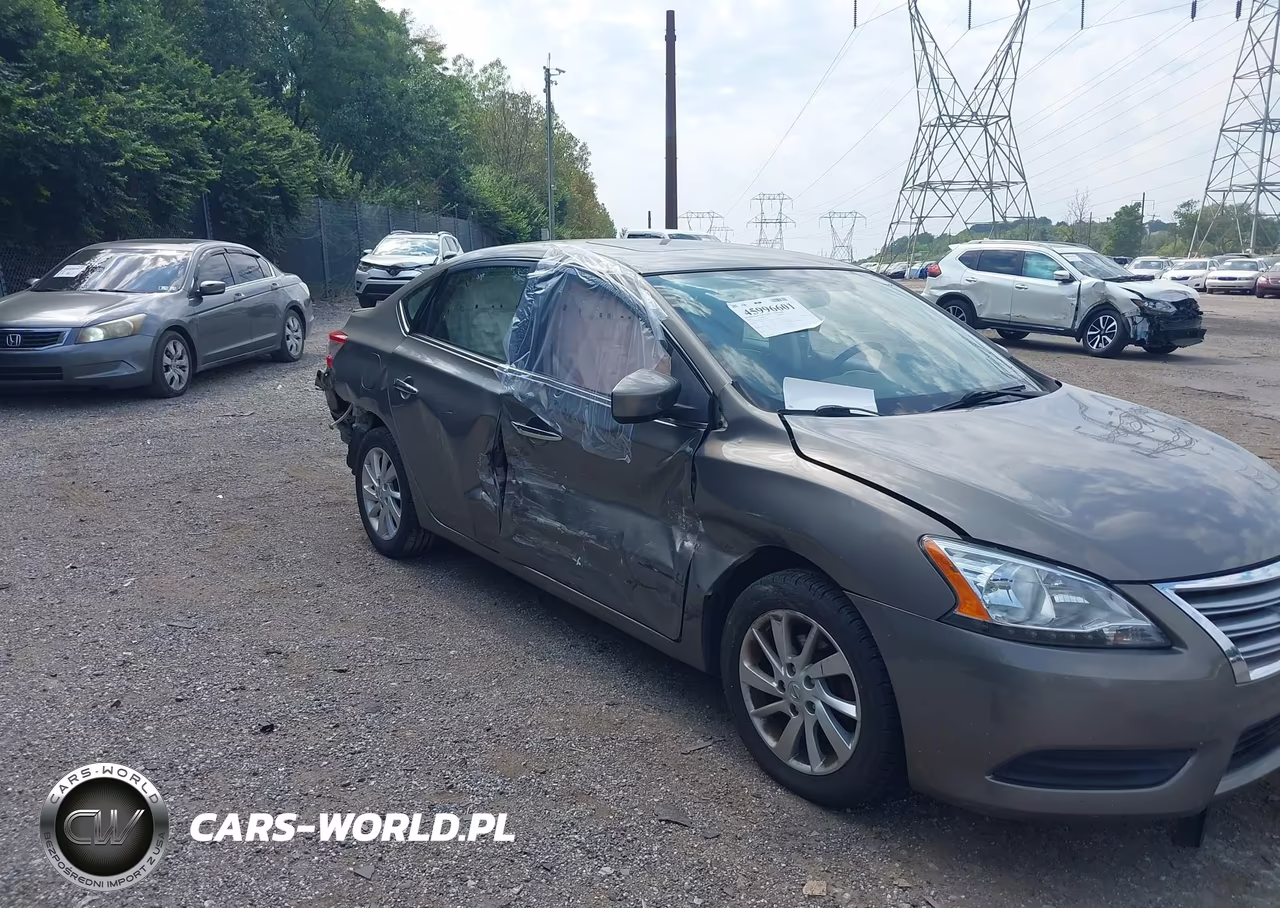 2015 Nissan Sentra Sv VIN:3N1AB7AP3FY313726 - 6