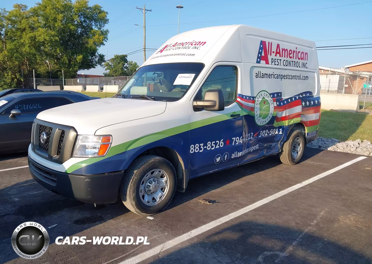 2017 Nissan Nv Cargo Nv2500 Hd Sv V6 VIN:1N6BF0LY6HN809345 - 2