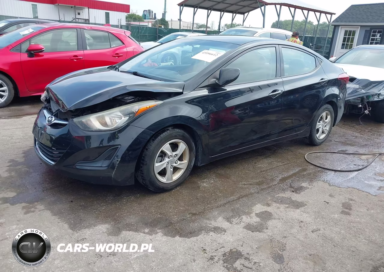 2014 Hyundai Elantra Se VIN:5NPDH4AE1EH546036 - 2