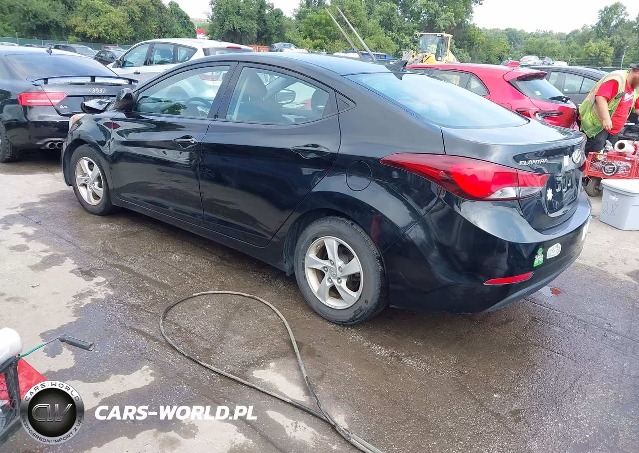 2014 Hyundai Elantra Se VIN:5NPDH4AE1EH546036 - 3