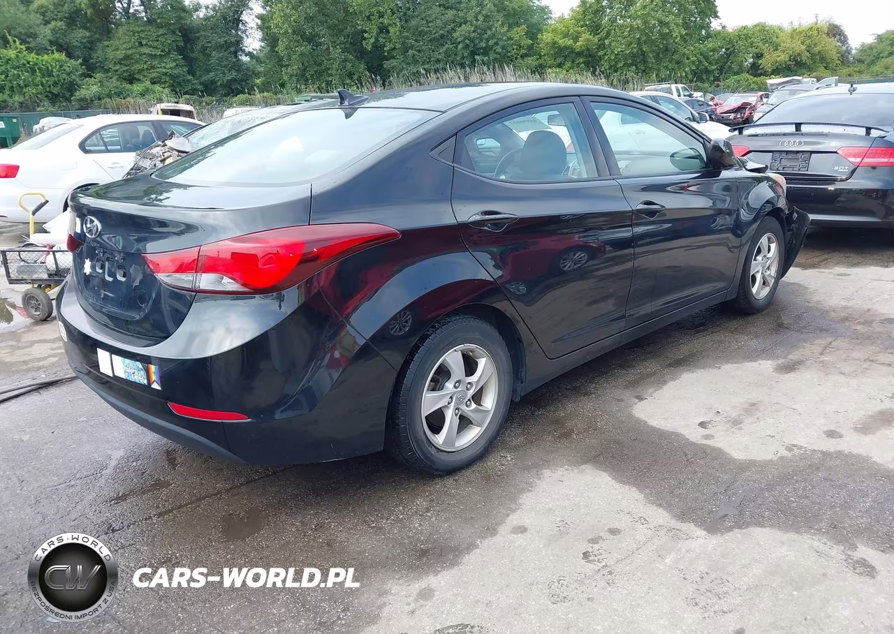 2014 Hyundai Elantra Se VIN:5NPDH4AE1EH546036 - 4