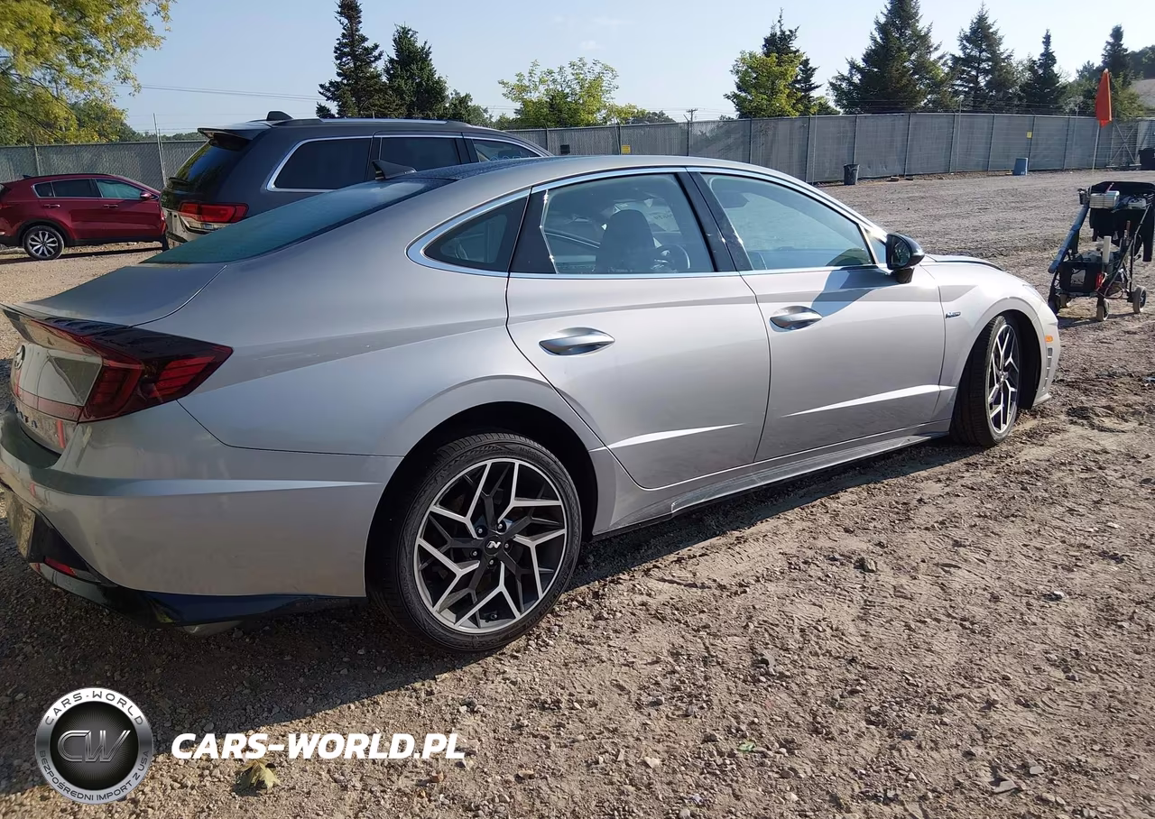 2023 Hyundai Sonata N Line VIN:KMHL14JC9PA344405 - 4