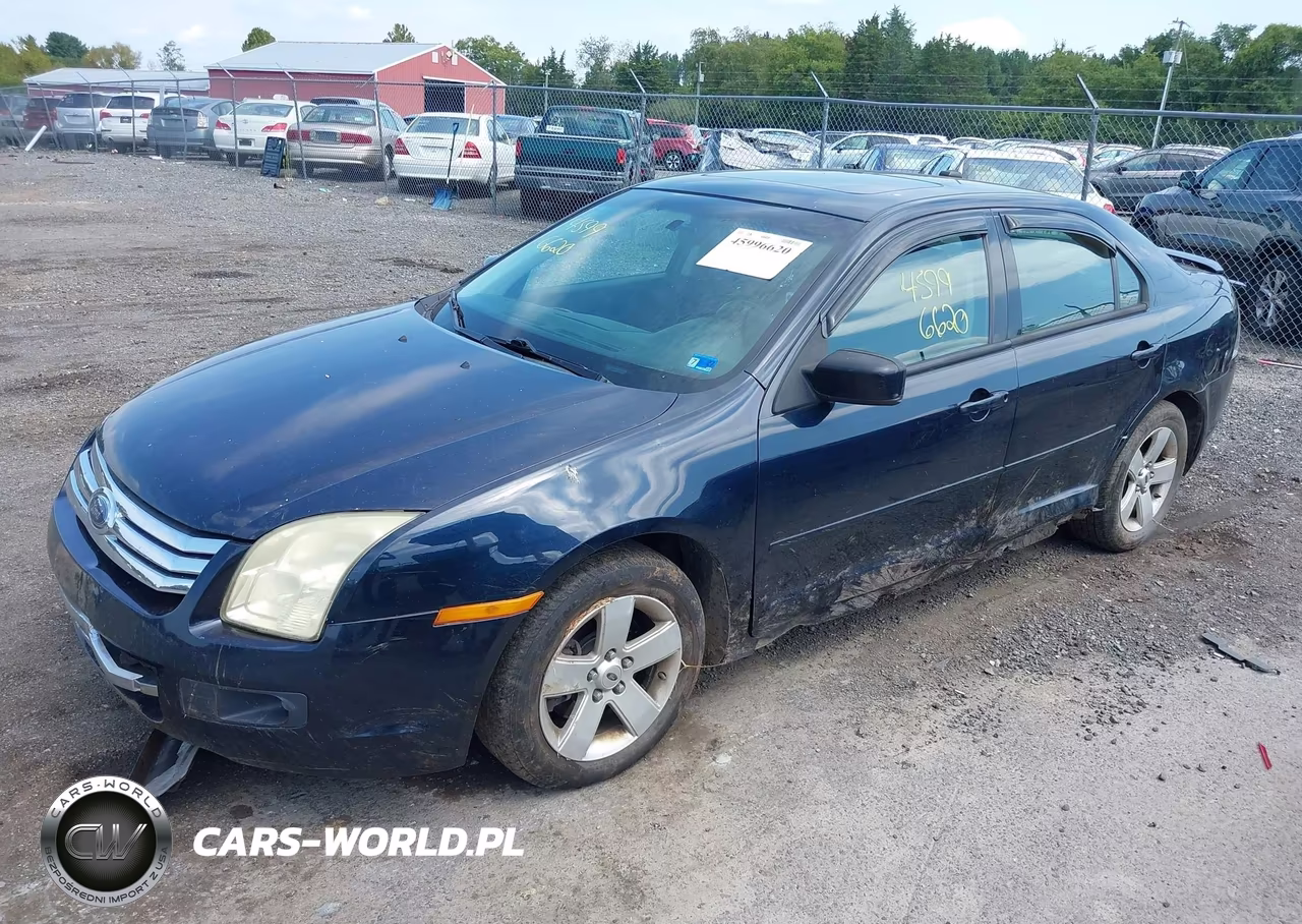 2008 Ford Fusion Se VIN:3FAHP01198R180439 - 2