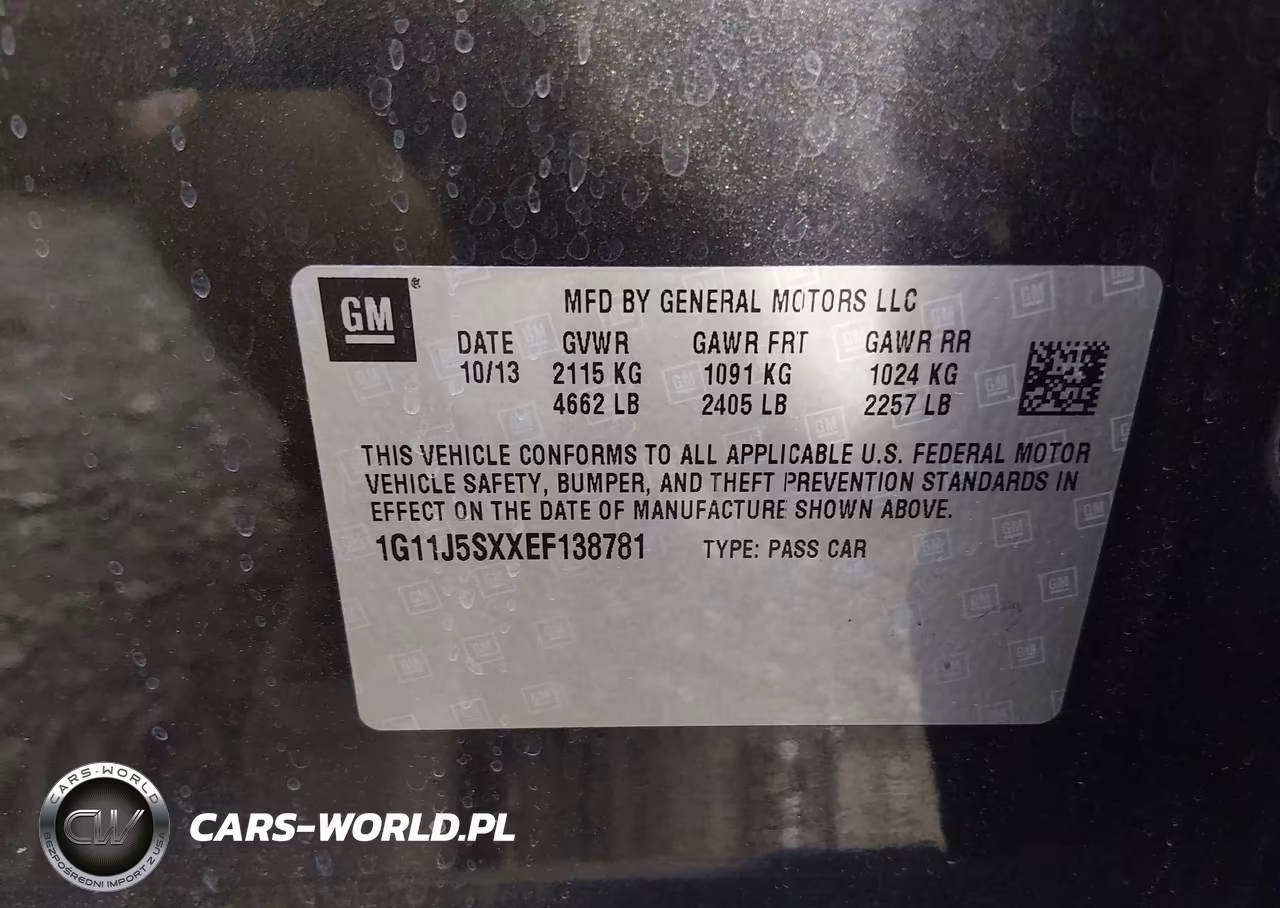 2014 Chevrolet Malibu Ltz VIN:1G11J5SXXEF138781 - 9