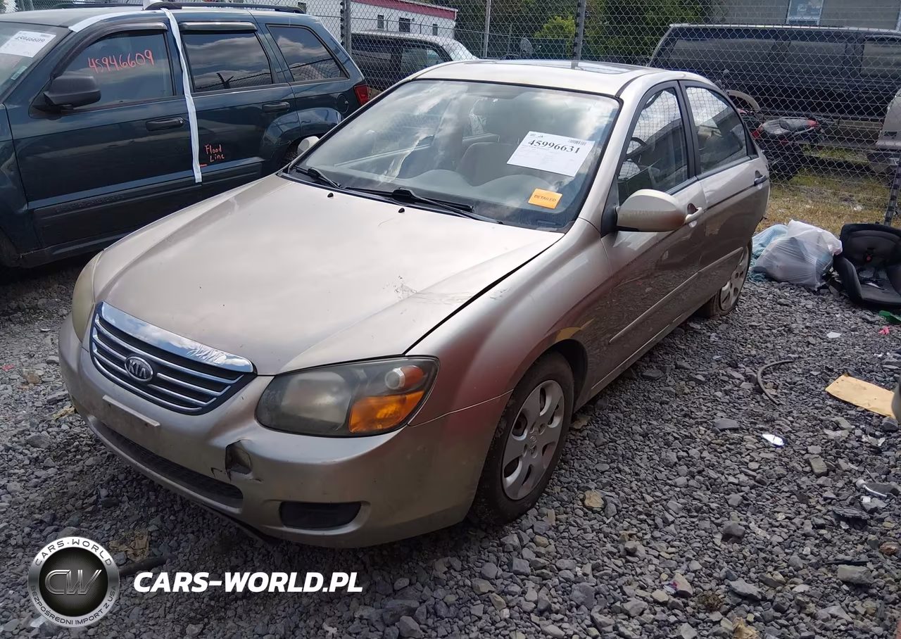 2009 Kia Spectra Ex VIN:KNAFE221595601351 - 2