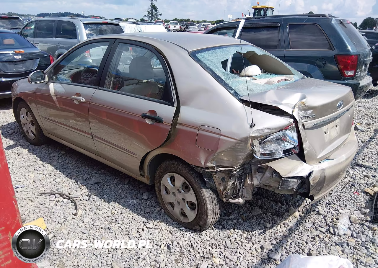 2009 Kia Spectra Ex VIN:KNAFE221595601351 - 3