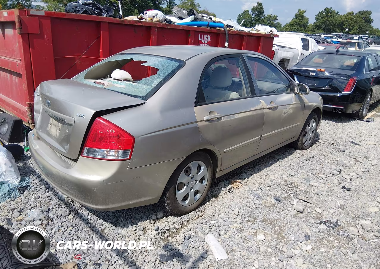 2009 Kia Spectra Ex VIN:KNAFE221595601351 - 4