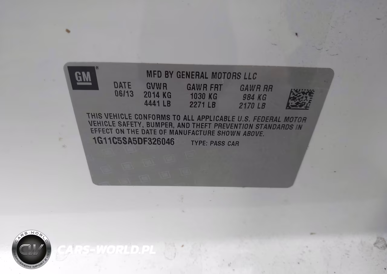 2013 Chevrolet Malibu 1Lt VIN:1G11C5SA5DF326046 - 9