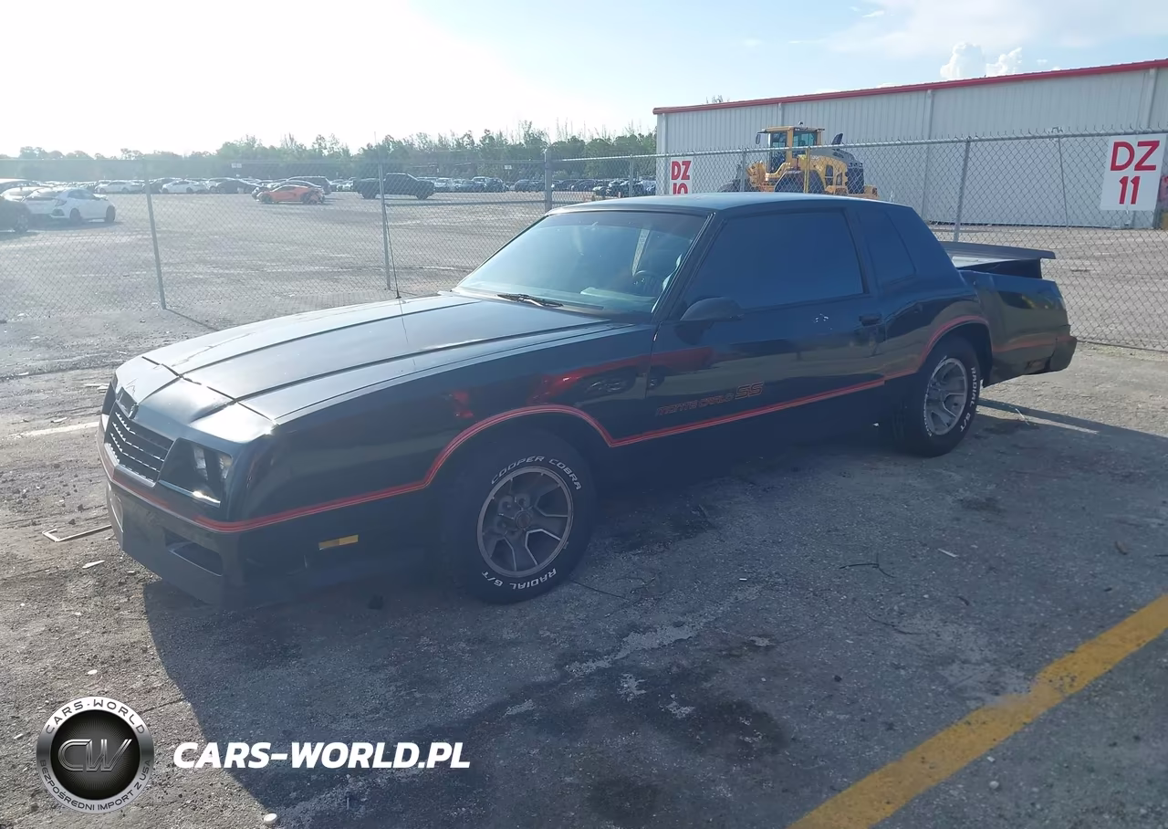 1986 Chevrolet Monte Carlo VIN:1G1GZ37G5GR187405 - 2