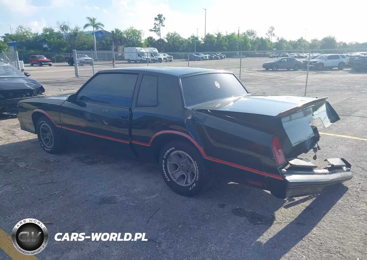 1986 Chevrolet Monte Carlo VIN:1G1GZ37G5GR187405 - 3