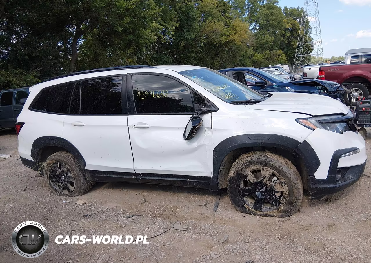 2022 Honda Pilot Awd Trailsport VIN:5FNYF6H88NB077884 - 13