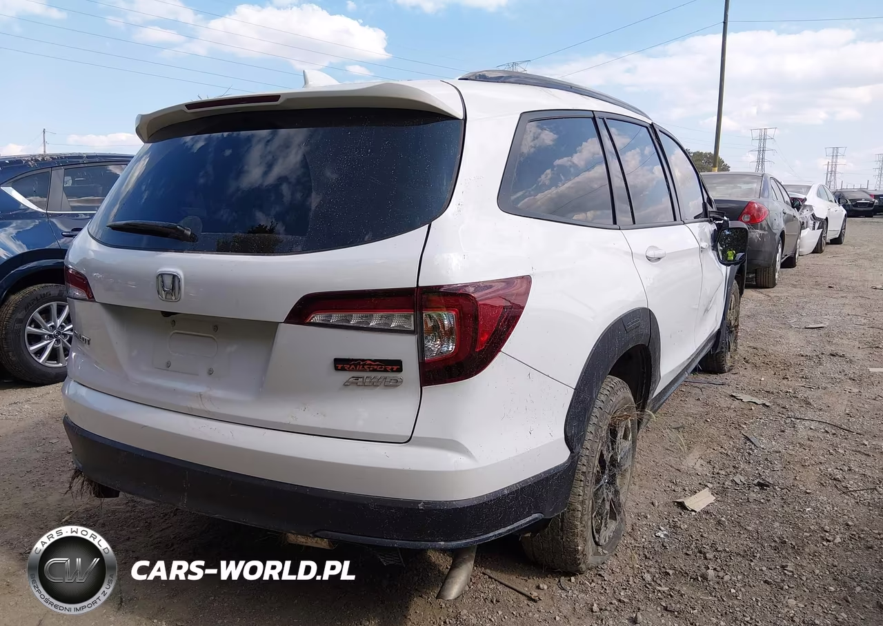 2022 Honda Pilot Awd Trailsport VIN:5FNYF6H88NB077884 - 4
