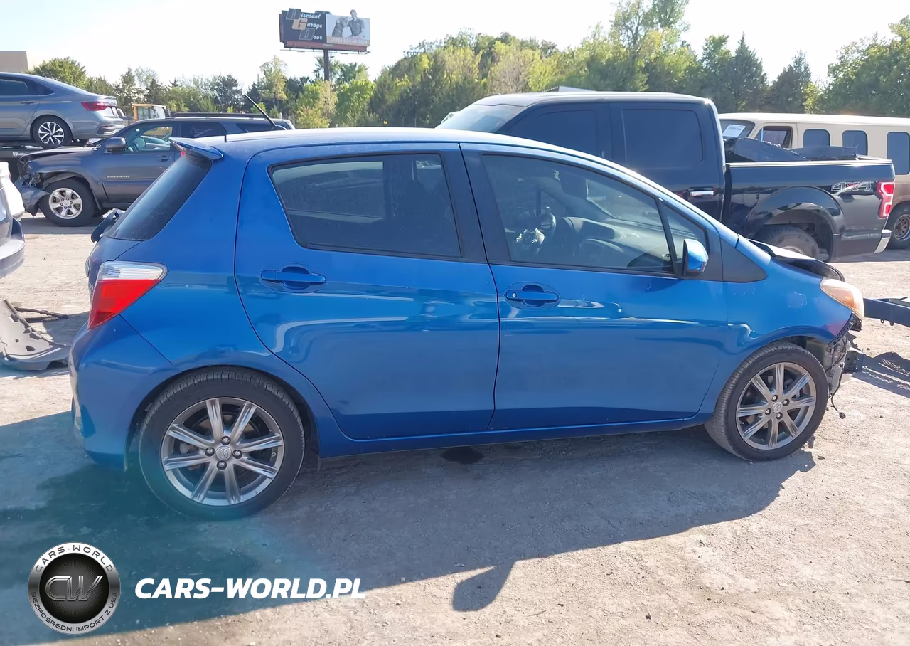 2013 Toyota Yaris Se VIN:JTDKTUD33DD564803 - 14