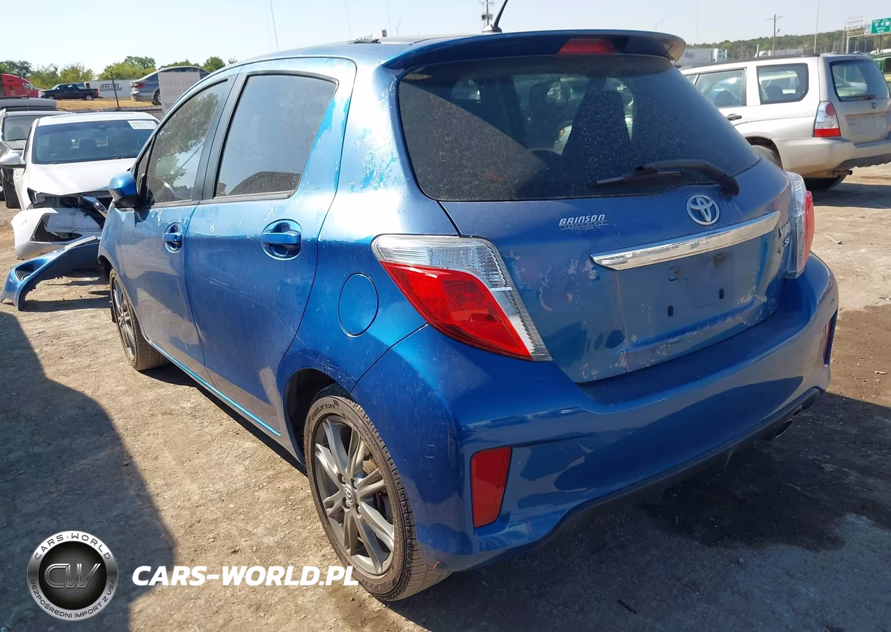 2013 Toyota Yaris Se VIN:JTDKTUD33DD564803 - 3